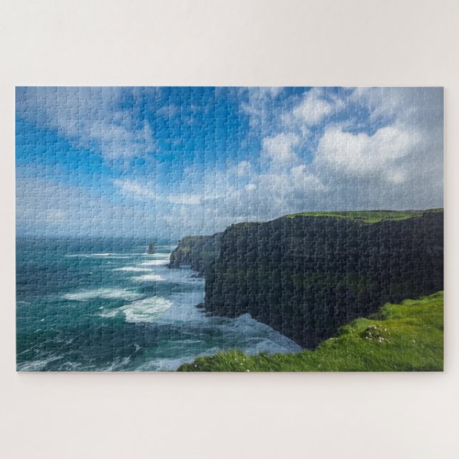 Puzzle des Falaises Océaniques Irlandaises (Horizontal)