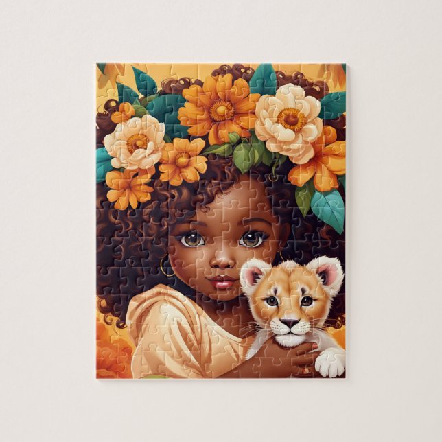 Puzzle des filles afro-américaines (Vertical)