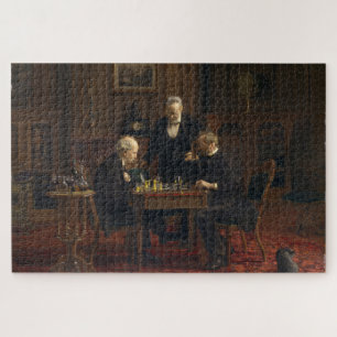 Puzzle Des gentillesses jouent à un jeu d'échecs (Thomas