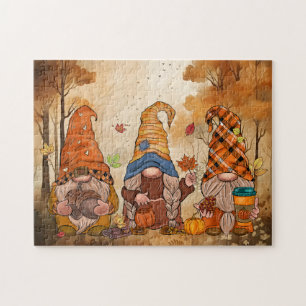Puzzle des Gnomes d'automne