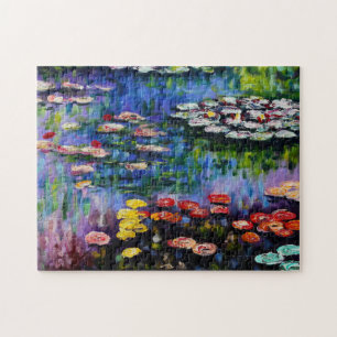 Puzzle des lentilles d'eau violette de Monet