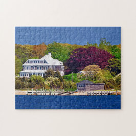 Puzzle des maisons d'été de la Nouvelle-Angleterre