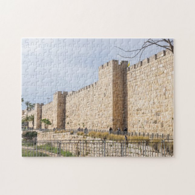 Puzzle des murs de la vieille ville de Jérusalem (Horizontal)