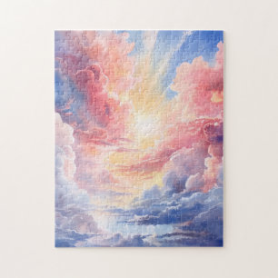 Puzzle des nuages célestes