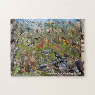 Puzzle des oiseaux Jardins de l'Ontario