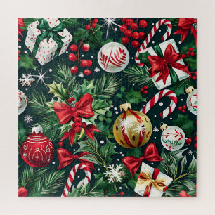 Puzzle des ornements de Noël