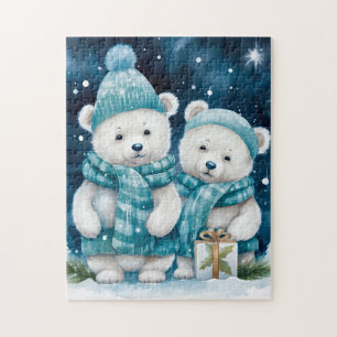 Puzzle des ours de Noël