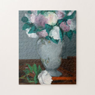 Puzzle Des pivoines de Manet possiblement des fleurs de b