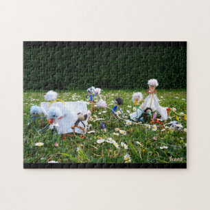 Puzzle Des poupées de Fubby qui campent.