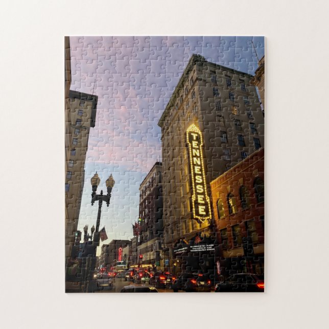 Puzzle des signes marquee du Tennessee (Vertical)