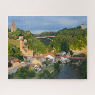 Puzzle des villes suisses de Fribourg