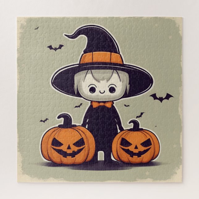Puzzle Design de décoration Halloween (Vertical)