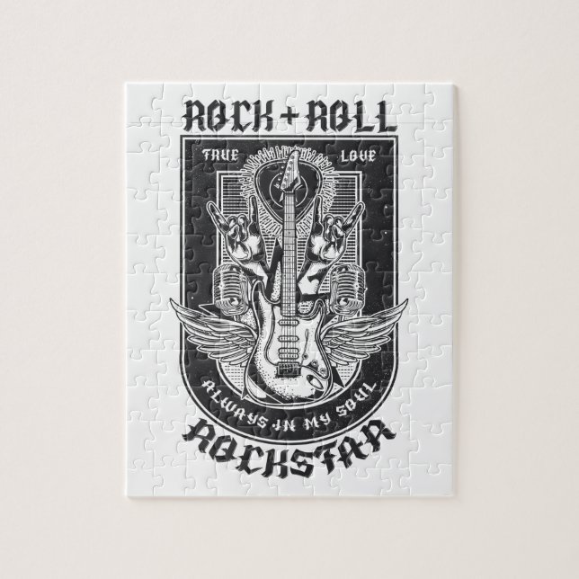 Puzzle Design Guitar Rock (Vertical)