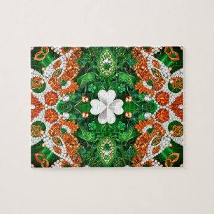Puzzle Design moderne abstrait Irlande Couleurs