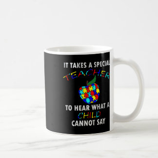 Puzzle-Design-Unterstützung für Autismus-Bewusstse Kaffeetasse