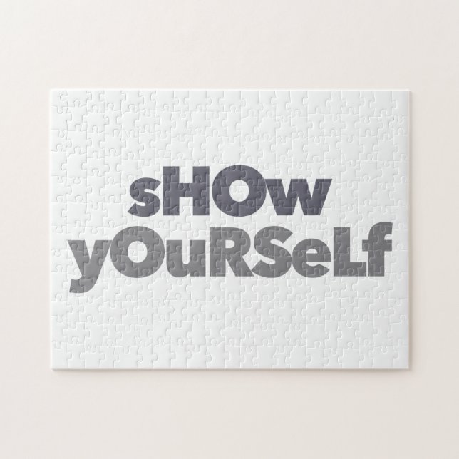 Puzzle Design urbain, moderne, simple, audacieux, Montrez (Horizontal)