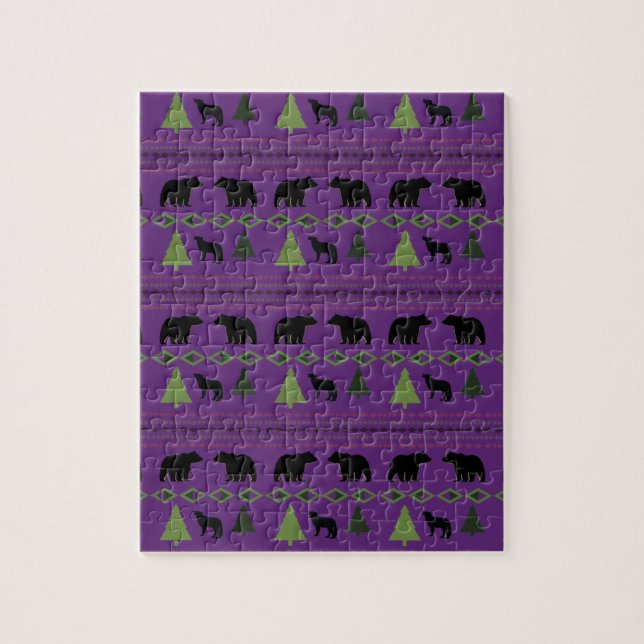 Puzzle Designs amérindiens (Vertical)