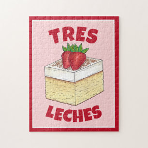 Puzzle Dessert de cuisson au gâteau Pastel de Tres