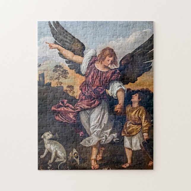 Puzzle Dessin Archangel Raphael - St Raphael (Vertical)