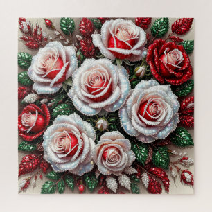 Puzzle Dessin floral orné et complexe