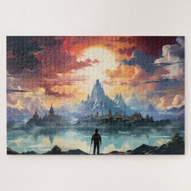 Puzzle Destination finale atteinte (Horizontal)