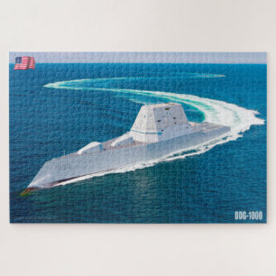 Puzzle DÉTROYEUR DE MISSILES GUIDÉS - DDG-1000 (20 x 30 P