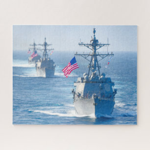 Puzzle DÉTROYEUR DE MISSILES GUIDÉS - DDG-102 (16x20 POUC