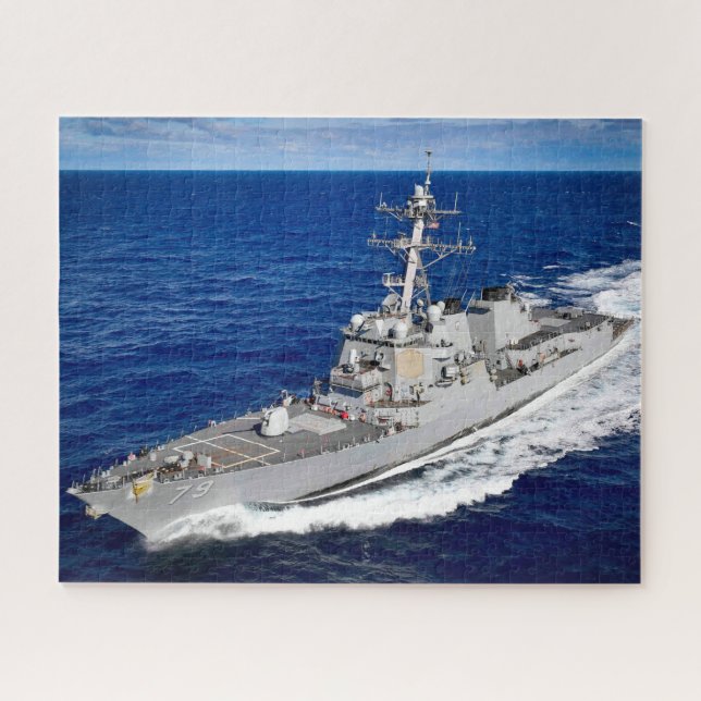 Puzzle DÉTROYEUR DE MISSILES GUIDÉS - DDG-79 (16x20 POUCE (Horizontal)