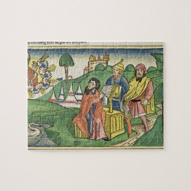 Puzzle Deuteronomy : Frontispice dans lequel Dieu fait le (Horizontal)