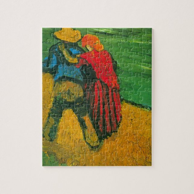 Puzzle Deux amoureux par Vincent van Gogh (Vertical)
