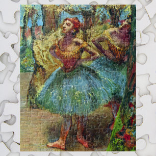 Puzzle Deux Danseuses par Edgar Degas, Art de ballet vint