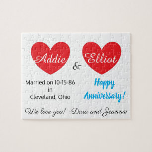 Puzzle Deux oreilles d'amour : Anniversaire