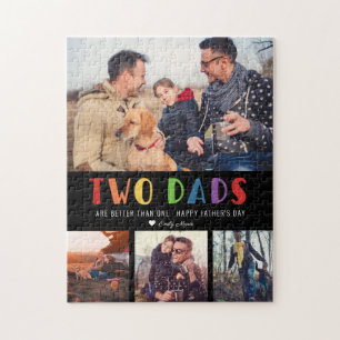 Puzzle Deux papas valent mieux qu'un Photo de la fête d