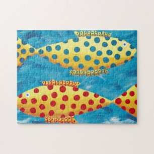Puzzle Deux Peinture de Poisson