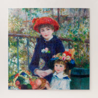 Deux Soeurs (En Terrasse) Pierre Auguste Renoir