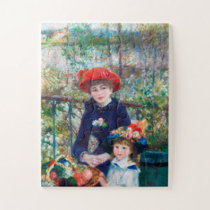 Puzzle Deux Soeurs - Renoir Impressionniste Peinture 1881
