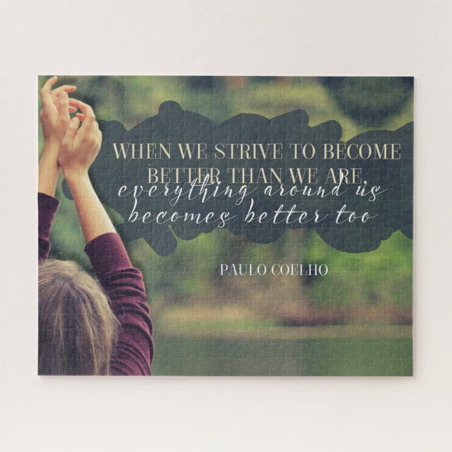 Puzzle Devenez mieux que nous sommes (Horizontal)