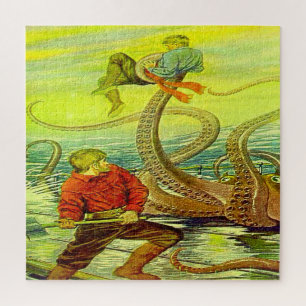 Puzzle "Devil Fish Tentacle!"