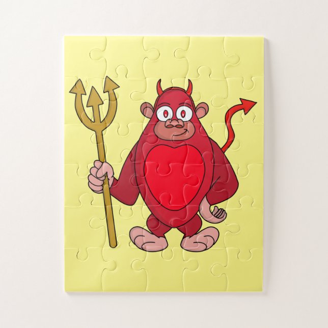 Puzzle Devil Gorilla (Vertical)