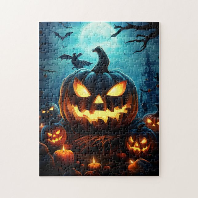 Puzzle d'Halloween éffrayant (Vertical)