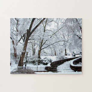 Puzzle d'hiver de ville