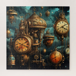 Puzzle d'horloges Steampunk