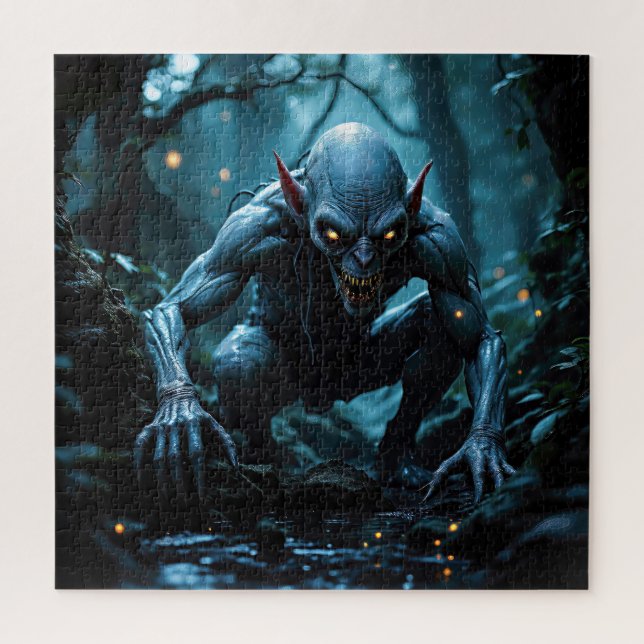 Puzzle d'horreur d'Halloween (Vertical)