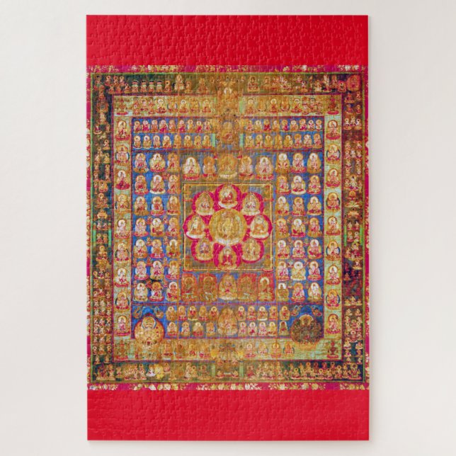 Puzzle Diagramme cosmique de Mandala pour la méditation (Vertical)