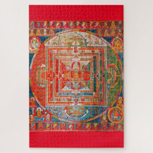 Puzzle Diagramme cosmique de Mandala pour la méditation
