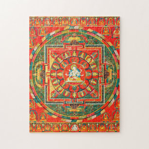 Puzzle Diagramme cosmique de Mandala pour la méditation