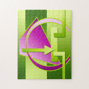 Puzzle "Diagramme de circuit" Art numérique Impression, L