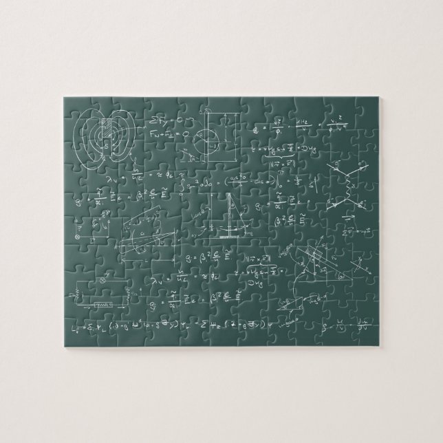 Puzzle Diagrammes et formules de physique (Horizontal)