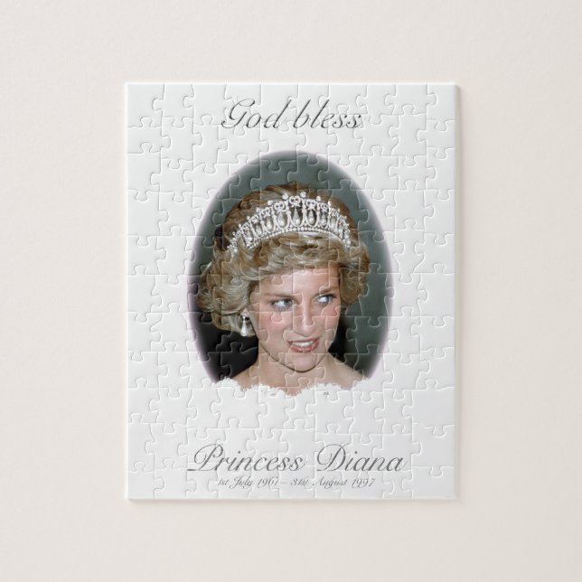 Puzzle Dieu Béni Princesse Diana (Vertical)