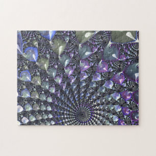 Puzzle difficile de fractale